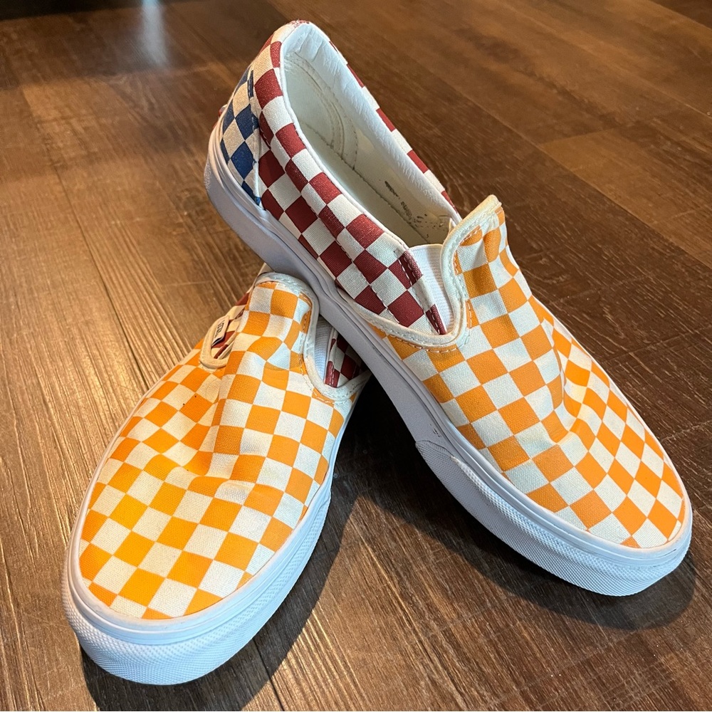 Checkered Vans